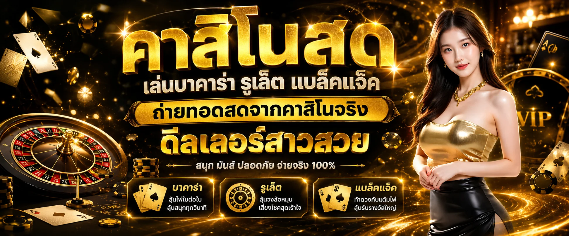 คาสิโนออนไลน์ OV9 บาคาร่าสด ไพ่เสือมังกร รูเล็ต ดีลเลอร์ไทย